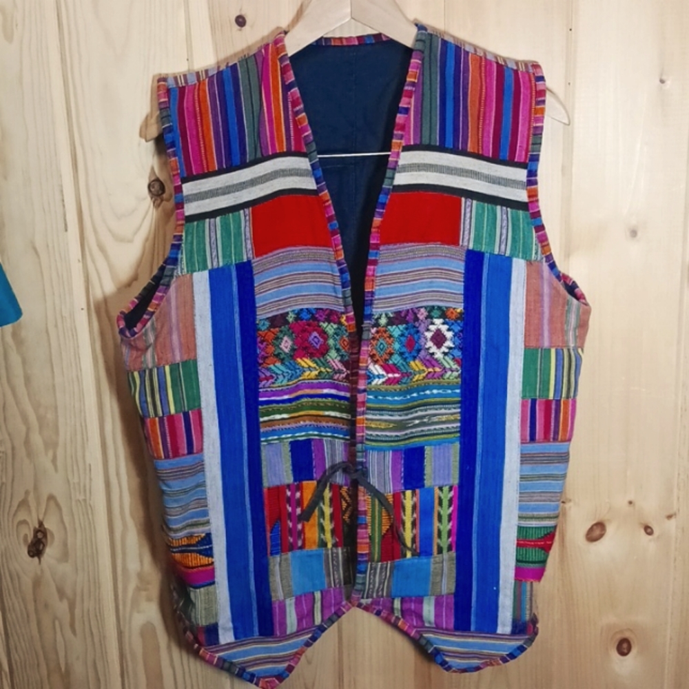 Multicolored Reversible Unisex Vest